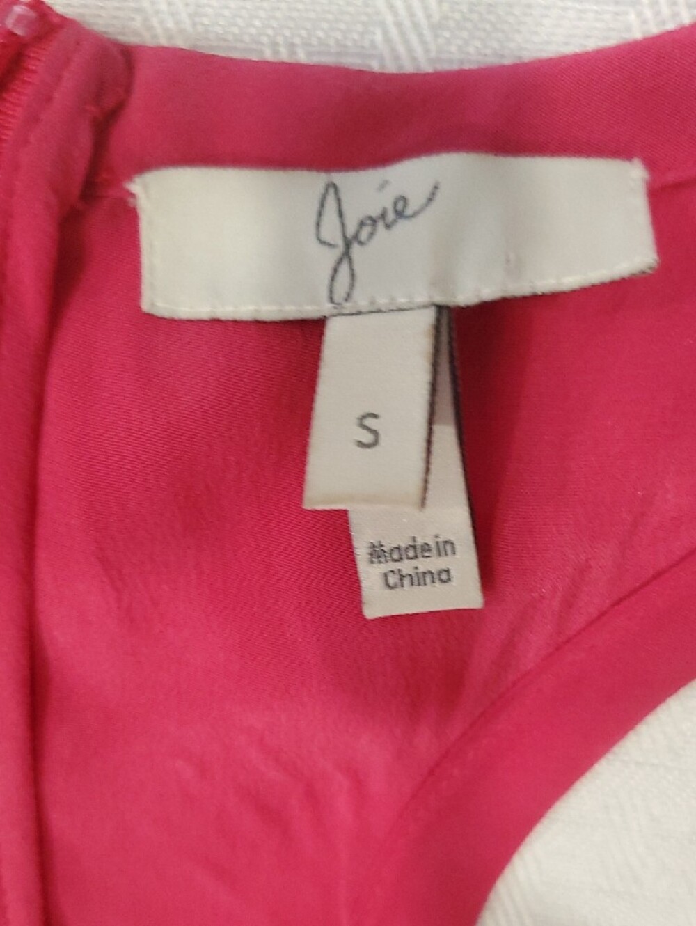 Joie 100% Silk Sleeveless Hot Pink Drawstring Romper - Picture 8 of 14